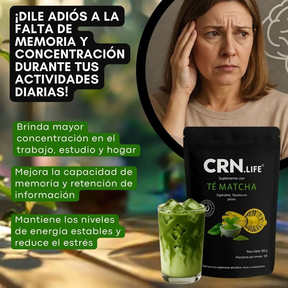 ¿Falta de memoria y concentración?