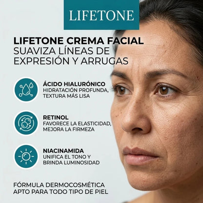 ¿Lineas de expresión, arrugas, manchas oscuras?