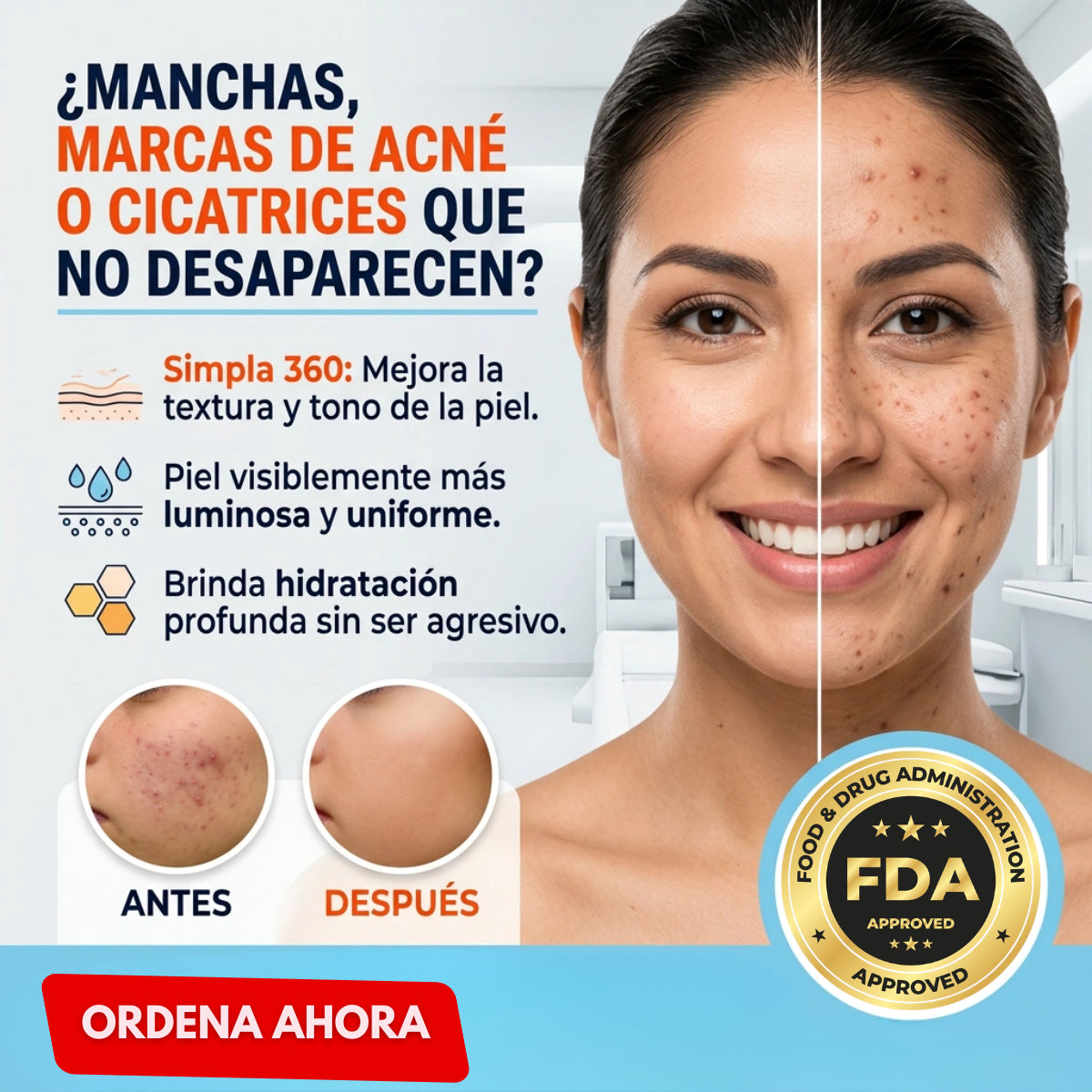 ¿Manchas, marcas de acné o cicatrices que no desaparecen?