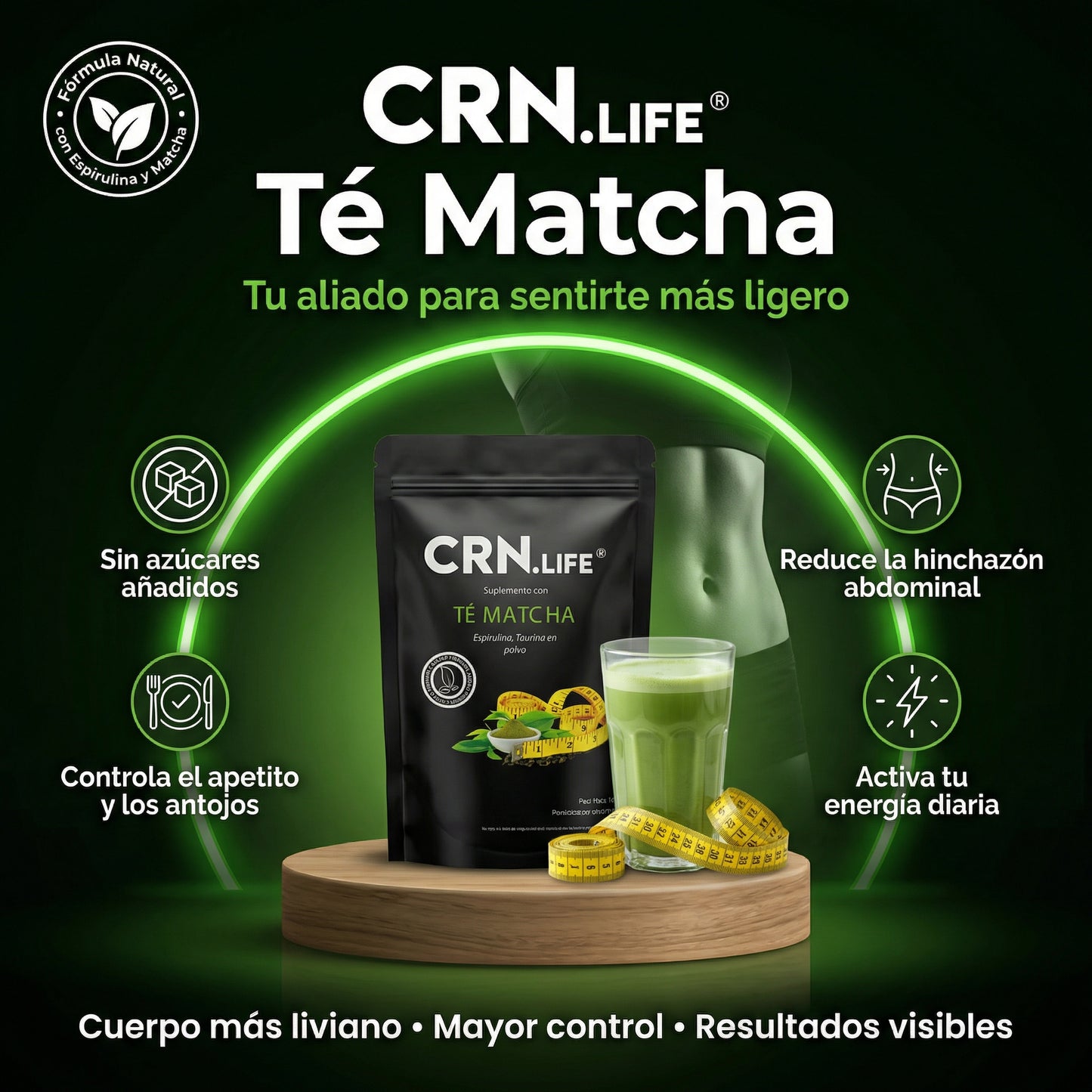 Espirulina Con Te Matcha
