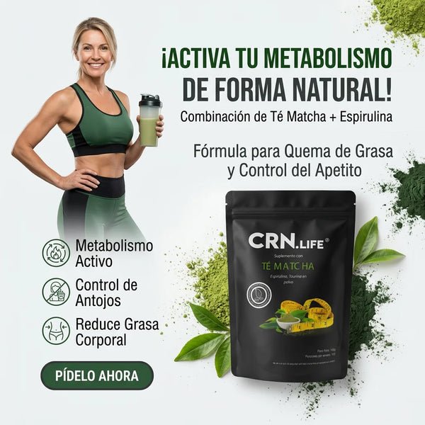 Matcha Verde Energía Natural Orgánico
