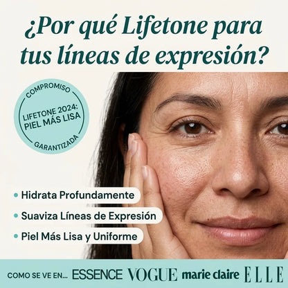 ¿Lineas de expresión, arrugas, manchas oscuras?