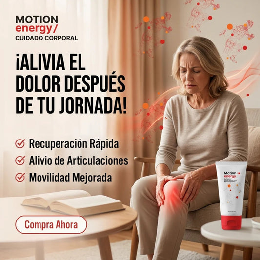 ¿Sientes dolor en las rodillas, la espalda o las articulaciones después de un día largo de trabajo?