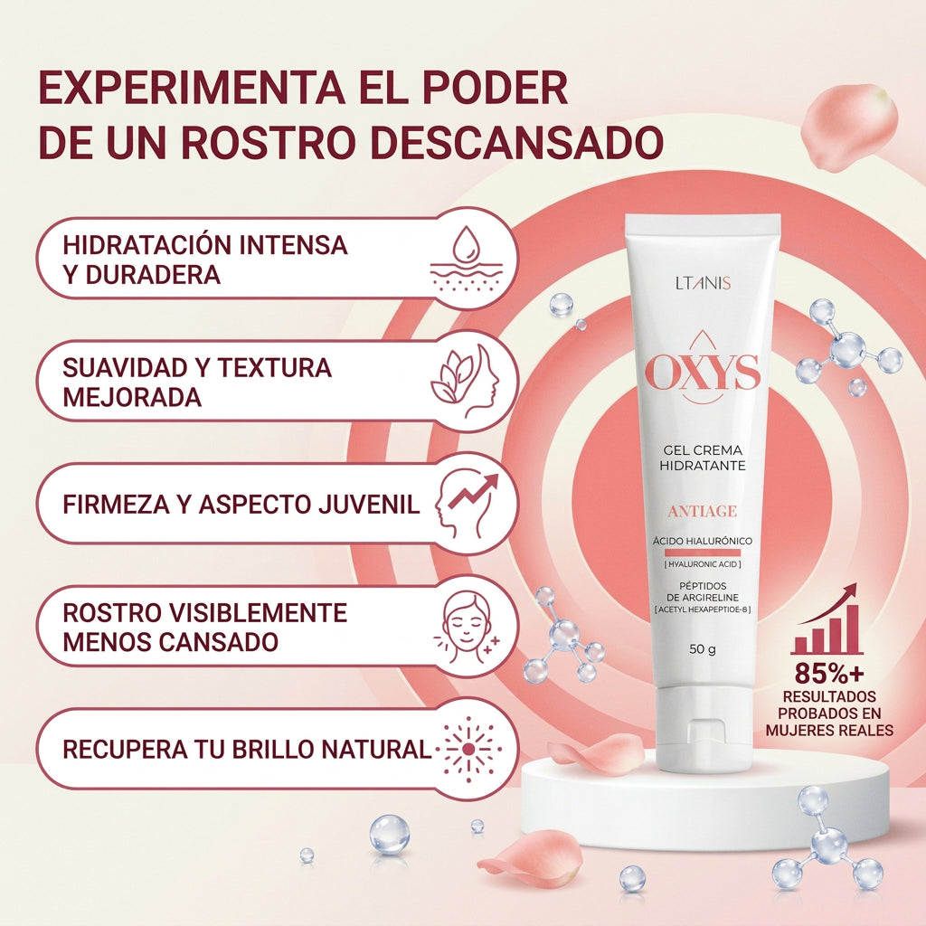 Crema Oxys Collágeno Revitalizante