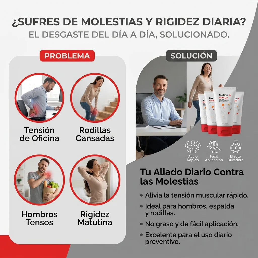 Tu cuerpo trabaja duro todos los días pero el dolor no debería ser parte de tu rutina.