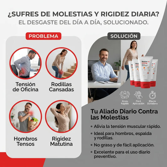 Tu cuerpo trabaja duro todos los días pero el dolor no debería ser parte de tu rutina.